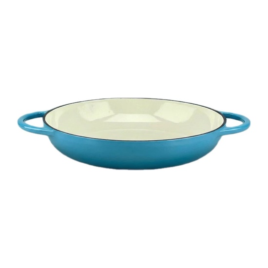 Cast Iron Round Shallow Pan
