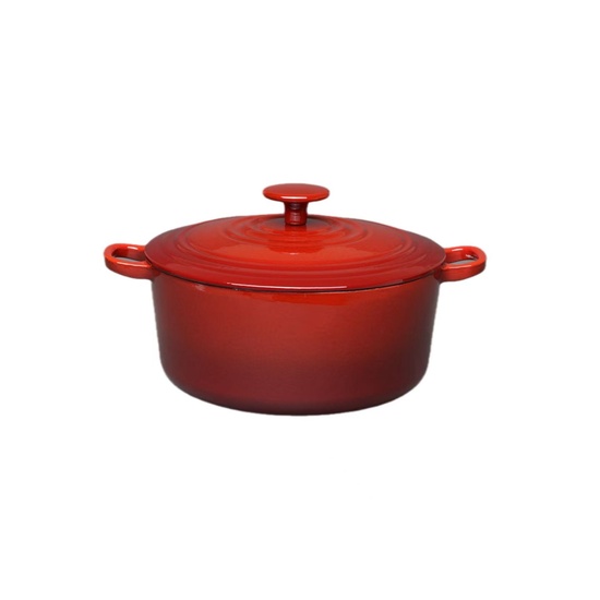 Cast Iron Round Casserole (SM)