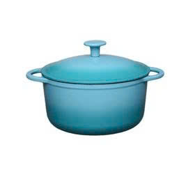 Cast Iron Round Casserole (UH)