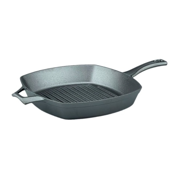Pre-Seasoned Cast iron Square Deep Grill Pan