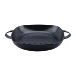 Pre-Seasoned Cast Iron Grill Basket