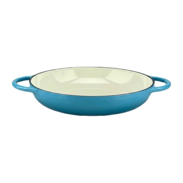 Cast Iron Round Shallow Pan